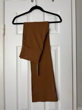 Skims Cotton Jersey Foldover  Pant - Chai